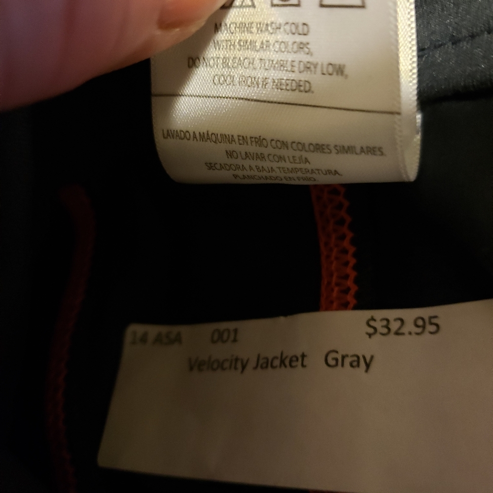Velocity Gary Workout‎ Jacket Long Sleeve Size M - Picture 6 of 6